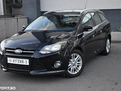 Culoarenegru Utilizat 2013 Ford Focus Titanium Break | 4.699 EUR (Preț OK)