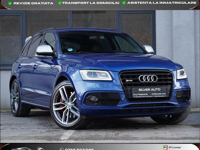 Second-hand Audi SQ5 Competition 326 CP (239 kW) 2015 Culoarealbastru SUV
