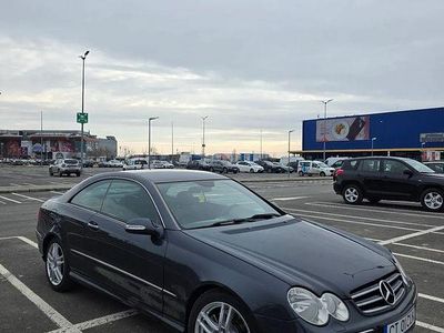 Second-hand Mercedes CLK220 Avantgarde 150 CP (110 kW) 2009 Culoarealbastru Coupe