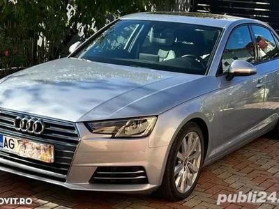 second-hand Audi A4 2.0 252 CP 38 mii km, gri interior si exterior, frumos