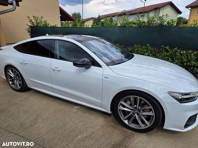 Second-hand Audi A7 Design 252 CP (185 kW) 2020 Alb Hatchback