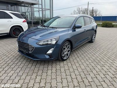 Albastru Utilizat 2020 Ford Focus Business Edition Break | 13.915 EUR (Scump)