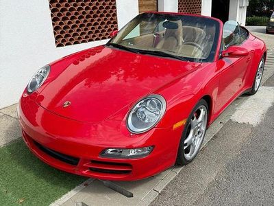 Second-hand Porsche 911 Carrera 4S Cabriolet 355 CP (261 kW) 2006 Culoarerosu Cabrio