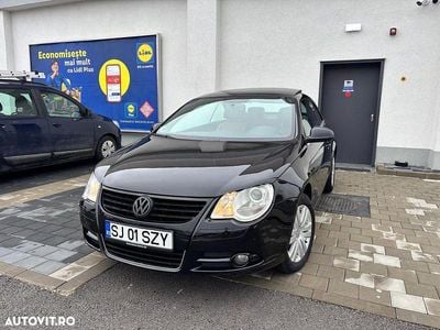 Second-hand VW Eos 140 CP (102 kW) 2008 Culoarenegru Cabrio