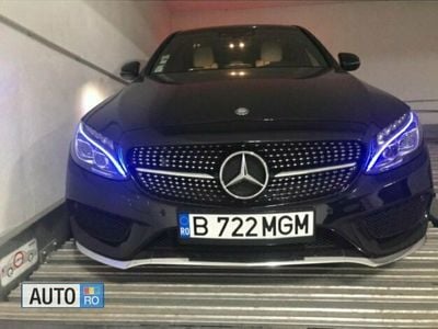 Second-hand Mercedes C220 AMG line 170 CP (125 kW) 2016 Negru Berlinǎ