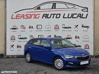 Second-hand Skoda Scala Ambition 95 CP (69 kW) 2021 Albastru Hatchback