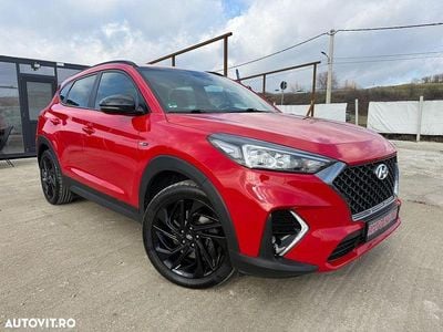 Second-hand Hyundai Tucson N Line 136 CP (100 kW) 2019 Culoarerosu SUV