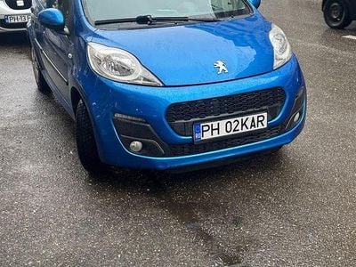 Second-hand Peugeot 107 Active 68 CP (50 kW) 2012 Albastru Hatchback