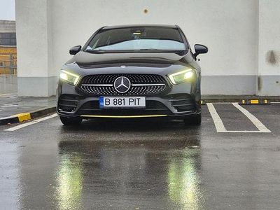 Second-hand Mercedes A200 150 CP (110 kW) 2019 Culoarenegru Hatchback