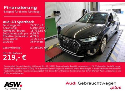 Second-hand Audi A3 Advanced Plus 116 CP (85 kW) 2022