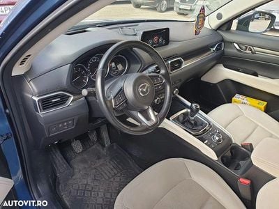 Culoarealbastru Utilizat 2017 Mazda CX-5 Sports-Line SUV | 18.500 EUR (Puțin scump)