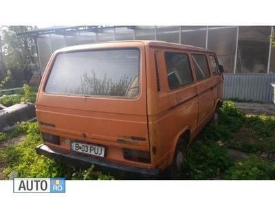 Second-hand VW T3 80 CP (58 kW) 1987 Portocaliu Van