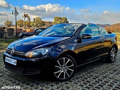 Second-hand VW Golf Cabriolet Comfortline 105 CP (77 kW) 2012 Negru Cabrio