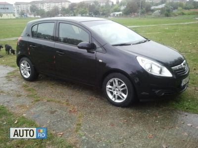 Second-hand Opel Corsa 80 CP (58 kW) 2008 Negru Hatchback
