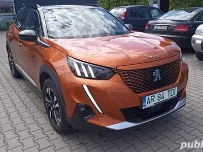 Second-hand Peugeot e-2008 GT 100 kW (136 CP) 2021 Portocaliu SUV
