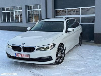 Second-hand BMW 520 Efficient Dynamics 190 CP (139 kW) 2018 Culoarealb Break