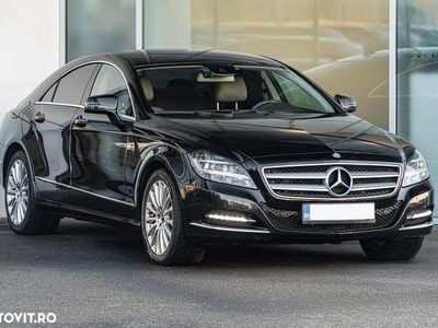 Second-hand Mercedes CLS350 265 CP (194 kW) 2012 Culoarenegru Coupe