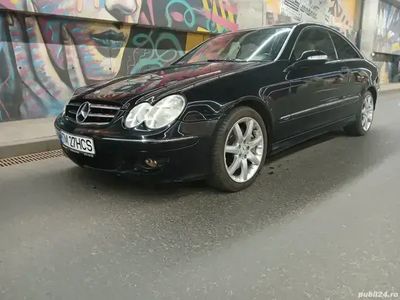 Second-hand Mercedes CLK220 150 CP (110 kW) 2008 Negru Coupe