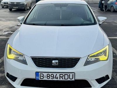Second-hand Seat Leon Ecomotive 105 CP (77 kW) 2013 Culoarealb Hatchback