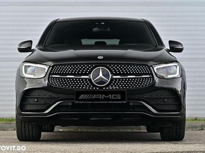 Second-hand Mercedes GLC220 AMG line Plus 194 CP (142 kW) 2020 Culoarenegru Coupe