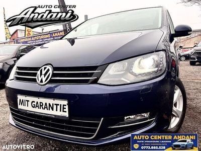 Second-hand VW Sharan Highline 140 CP (102 kW) 2015 Culoarealbastru Monovolum