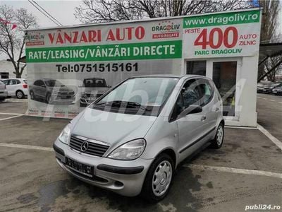 Second-hand Mercedes A160 82 CP (60 kW) 2002 Argintiu Hatchback