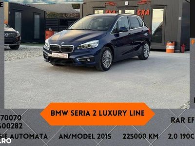 Second-hand BMW 220 Luxury Line 190 CP (139 kW) 2015 Culoarealbastru Break