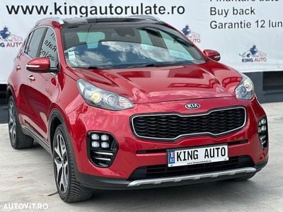 Second-hand Kia Sportage 136 CP (100 kW) 2017 Rosu SUV