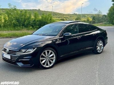 Second-hand VW Arteon R-line 240 CP (176 kW) 2018 Culoarenegru Hatchback