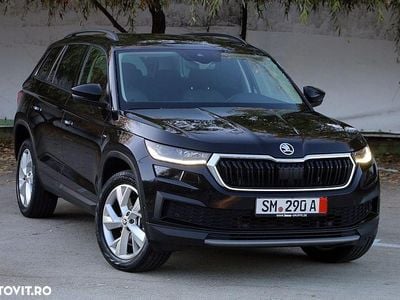 Culoarenegru Second-hand 2022 Skoda Kodiaq SportLine SUV | 24.550 EUR (Super Preț)