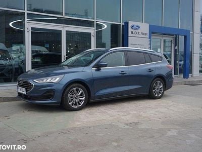 Second-hand Ford Focus Titanium 115 CP (84 kW) 2024 Culoarealbastru Break