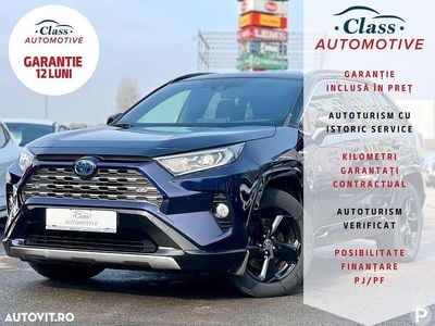 Second-hand Toyota RAV4 Hybrid 222 CP (163 kW) 2020 Albastru SUV