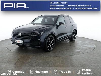 Second-hand VW Touareg Style 286 CP (210 kW) 2021 Albastru inchis  metalic perleffect SUV