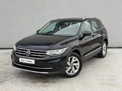 Negru metalic perleffect Utilizat 2021 VW Tiguan Elegance SUV | 29.600 EUR (Preț OK)