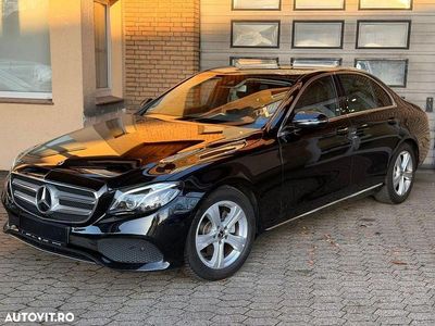 Second-hand Mercedes E200 Avantgarde 150 CP (110 kW) 2017 Culoarenegru Berlinǎ