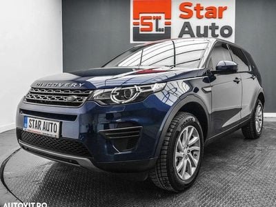 Second-hand Land Rover Discovery Sport HSE 150 CP (110 kW) 2018 Albastru SUV