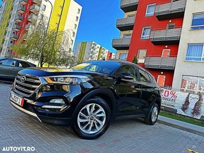 second-hand Hyundai Tucson blue 1.7 CRDi 2WD DCT Style