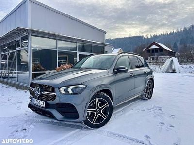 Second-hand Mercedes GLE350 AMG line 272 CP (200 kW) 2020 Culoareargint SUV