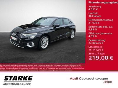 Second-hand Audi A3 Advanced 150 CP (110 kW) 2022 Negru