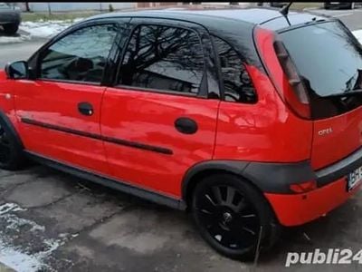 Second-hand Opel Corsa Elegance 75 CP (55 kW) 2002 Rosu Berlinǎ