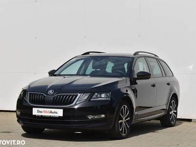 Negru metalic perleffect Utilizat 2020 Skoda Octavia Ambition Break | 17.990 EUR (Puțin scump)