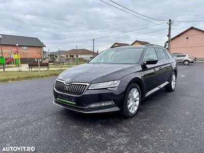 Second-hand Skoda Superb Ambition 150 CP (110 kW) 2022 Culoarenegru Break