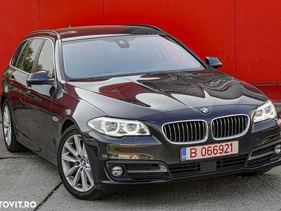 Second-hand BMW 525 Luxury Line 218 CP (160 kW) 2016 Culoarenegru Break