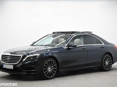 Second-hand Mercedes S350 258 CP (189 kW) 2015 Albastru Berlinǎ