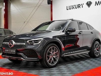 Second-hand Mercedes GLC300 AMG line Plus 272 CP (200 kW) 2020 Culoaregri Coupe
