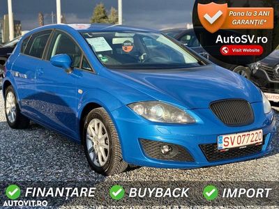 Second-hand Seat Leon Ecomotive 105 CP (77 kW) 2011 Culoarealbastru Hatchback