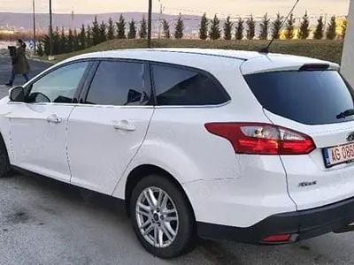 Second-hand Ford Focus Titanium 140 CP (102 kW) 2014 Alb Break