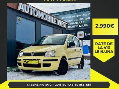 Second-hand Fiat Panda 54 CP (39 kW) 2011 Culoaregalbeuriu Hatchback