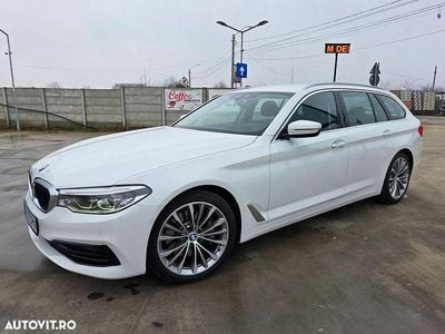 Second-hand BMW 530 Sport Line 265 CP (194 kW) 2020 Culoarealb Break