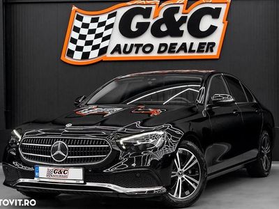 Second-hand Mercedes E200 Avantgarde 160 CP (117 kW) 2023 Culoarenegru Berlinǎ